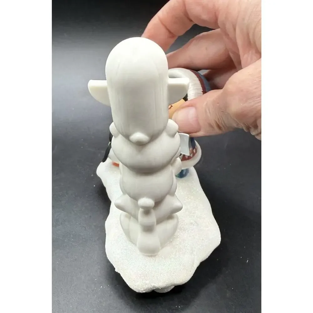 Hallmark Frosty Friends #37 Ice Totem Pole Carving Ornament QX9131 No Box -LO23